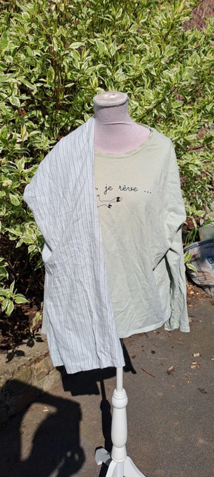 Pyjama 2 pièces. Kiabi. Taille L.