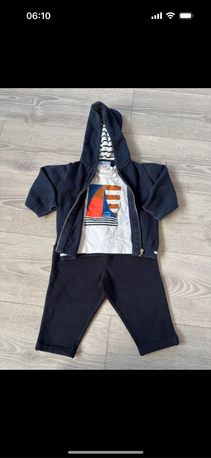 Ensemble jacadi taille 12 mois