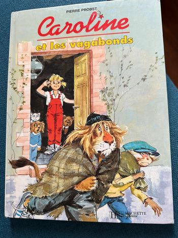 Livre difficilement trouvable Caroline et les vagabonds Pierre probst bd album vintage