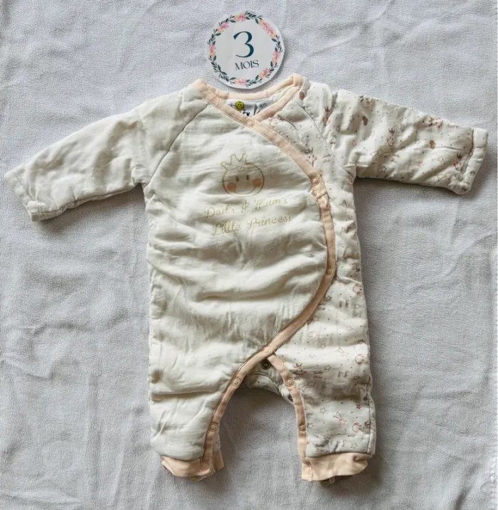 👶 Surpyjama fille - Orchestra - 3 mois 👶