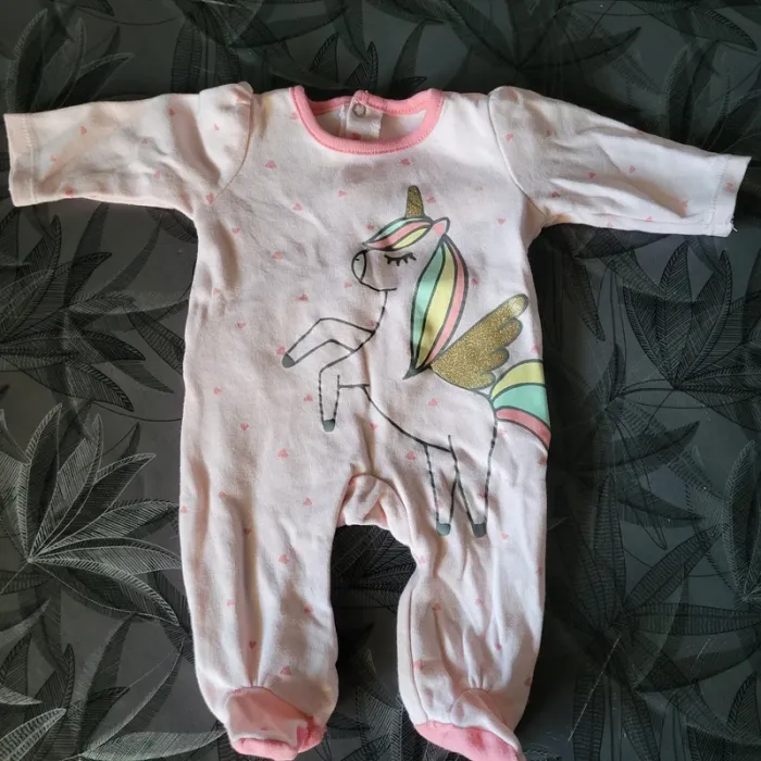 Pyjama bébé licorne