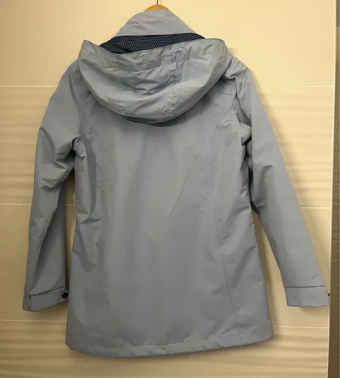 Parka bleu ciel Bermudes - taille 34 - photo numéro 15