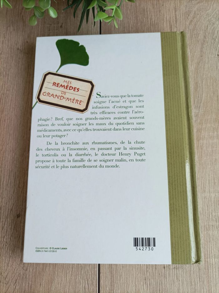 Livre mes remèdes de Grand-mère - photo numéro 3