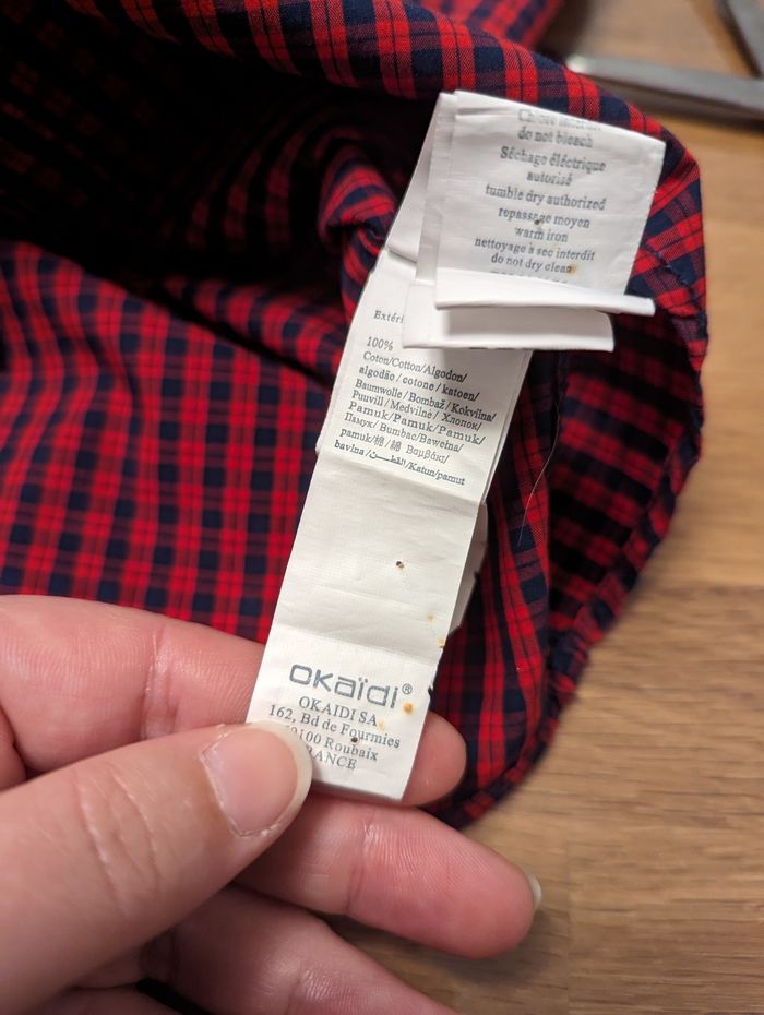 Chemise manches longues garçon 10 ans Okaïdi - photo numéro 7