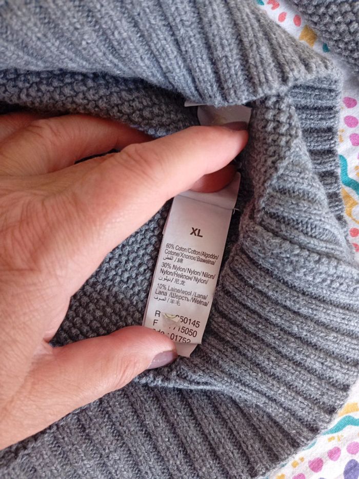 Pull hiver homme neuf taille 46/48 - photo numéro 5