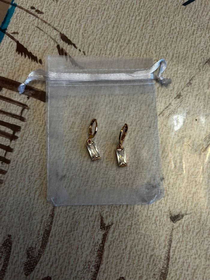 Boucles d’oreilles en acier inoxydable