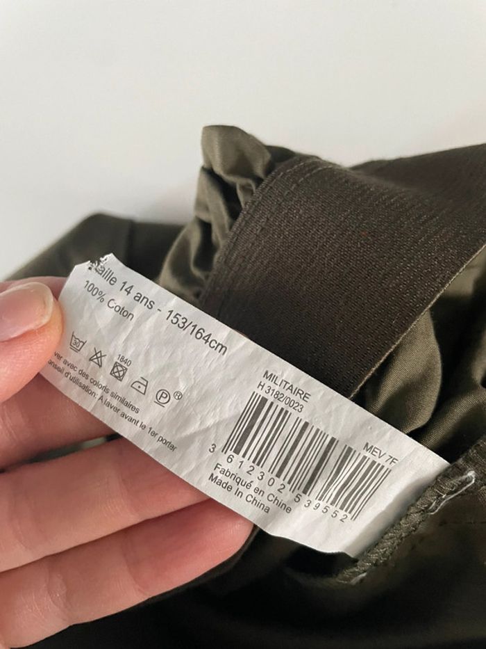 Jupe fille kaki - photo numéro 5
