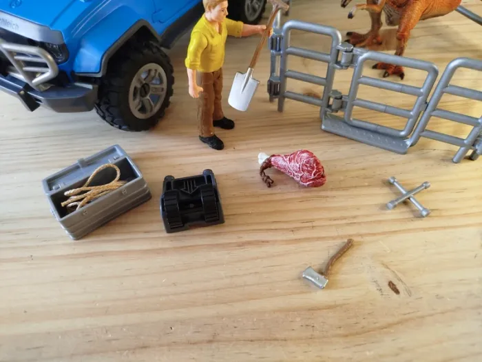 Boite Thème Dinosaure Figurine personnage et véhicule - photo numéro 5