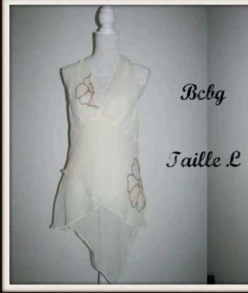 Tunique en voile dos nu t.L