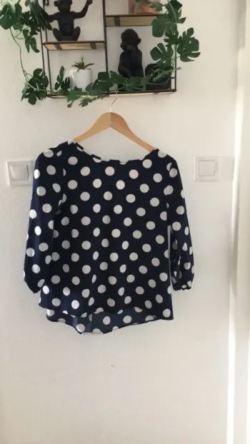 Blouse 3/4 Shein (blanc), S / 36 / 8