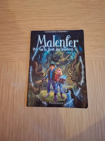 Livre "Malenfer, la forêt des ténèbres "
