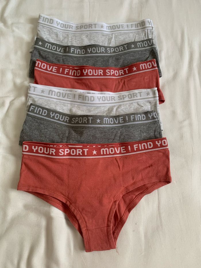 Lot de 6 shortys