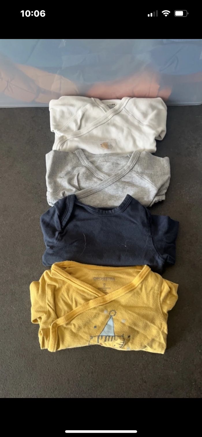 Lot de 4 bodies