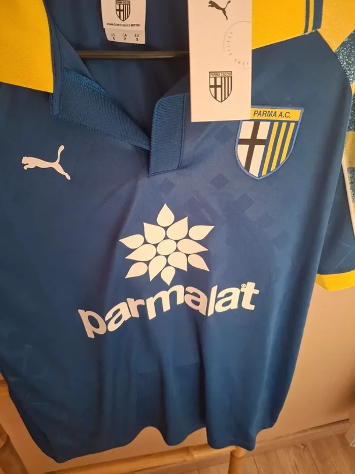 Maillot Rétro Collector – Parma AC 1995/1996 – Taille S – Neuf avec Étiquette 🔥 - photo numéro 6