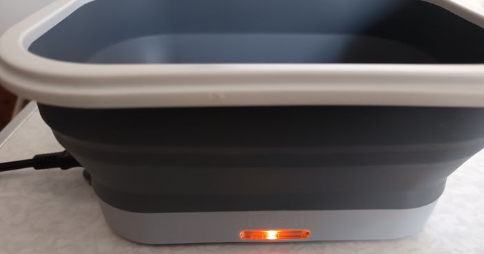 Lunch Box Chauffante Rétractable Silicone étanche avec couvert 3en1 Complet - photo numéro 10