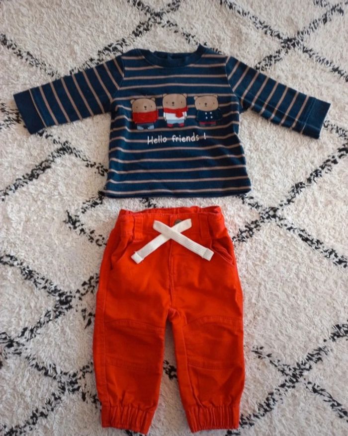 Ensemble t-shirt pantalon