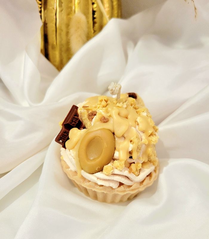 Bougie gourmande parfumée caramel au beurre salée - photo numéro 3