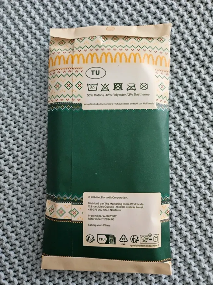 Chaussettes McDo - photo numéro 2