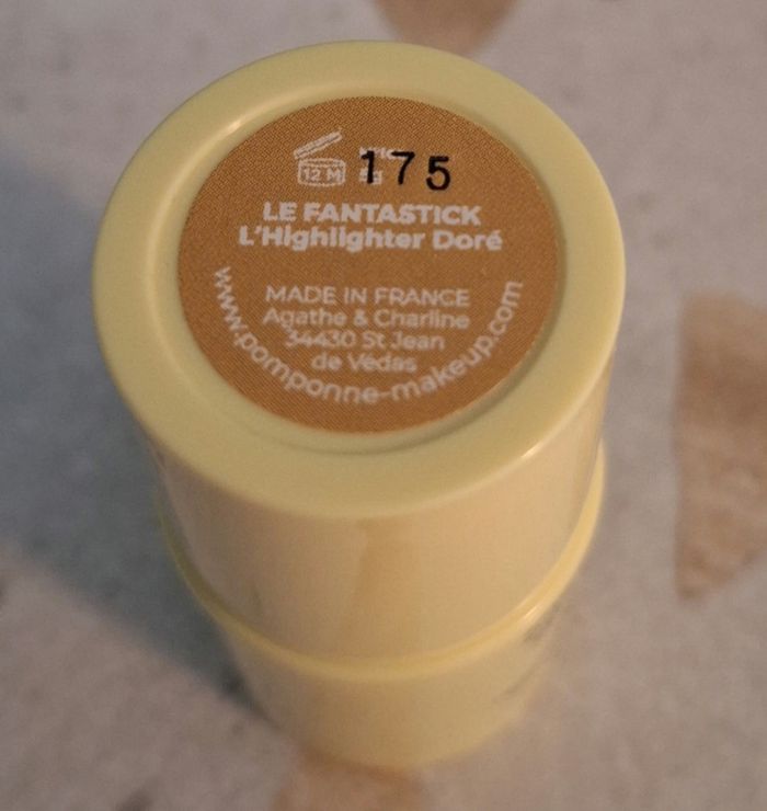 Highlighter doré Pomponne - photo numéro 3