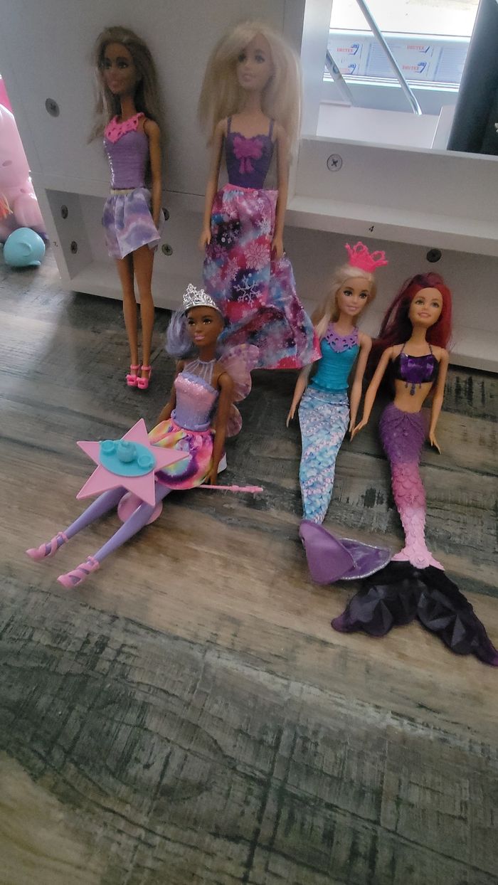 Lot de barbies - photo numéro 3