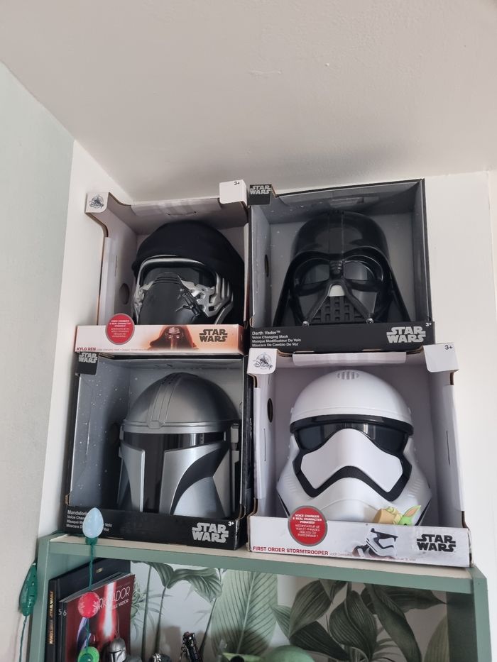 Lot de 4 casques Star Wars - photo numéro 2
