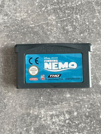 Jeu pour Nintendo Gameboy advance, Finding Nemo version europe dont le français.