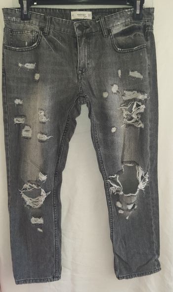 Jeans trouee mango taille 38