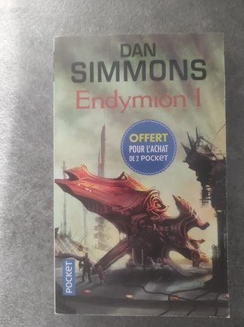 Endymion 1 Dan Simmons - Pocket SF Exemplaire hors commerce 