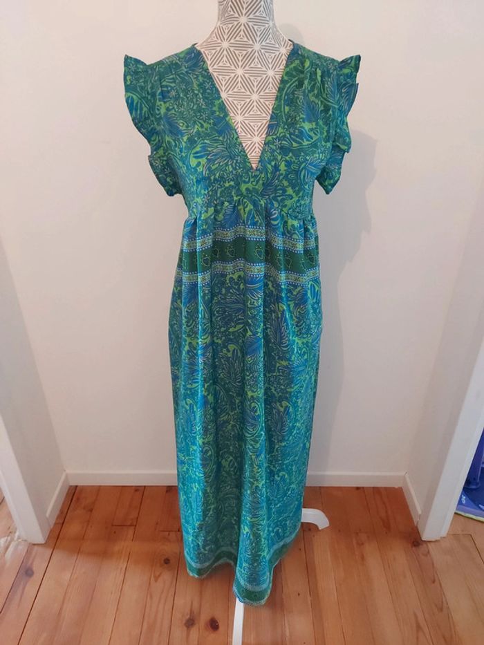 Robe longue fluide