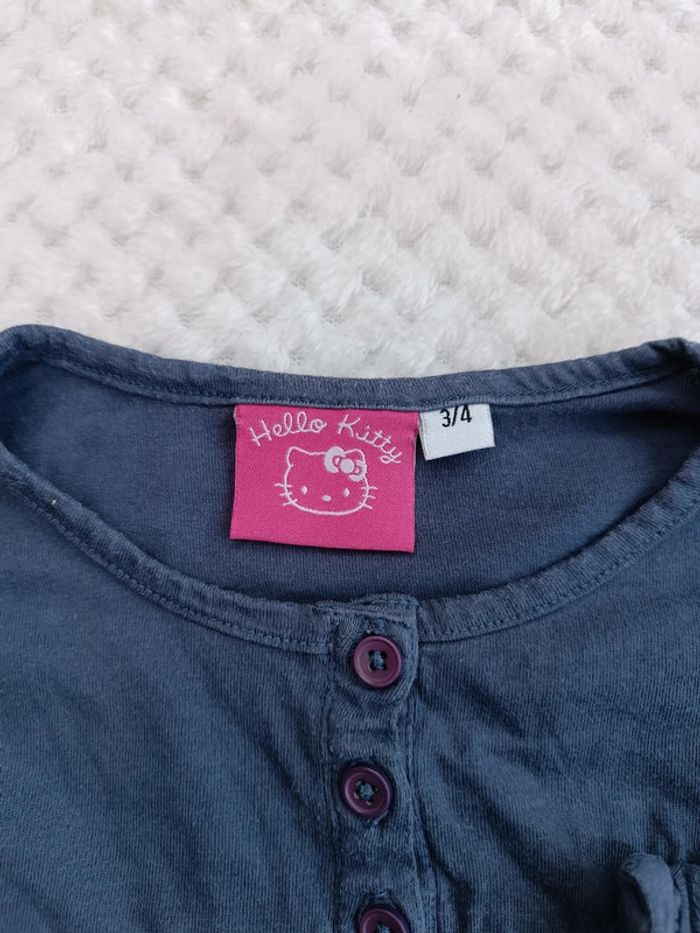 🔸Tunique Hello Kitty bleu marine - 3 ans🔸 - photo numéro 3