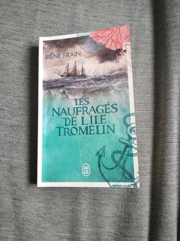 Livre Les naufragés de l'île tromelin par Irène frain