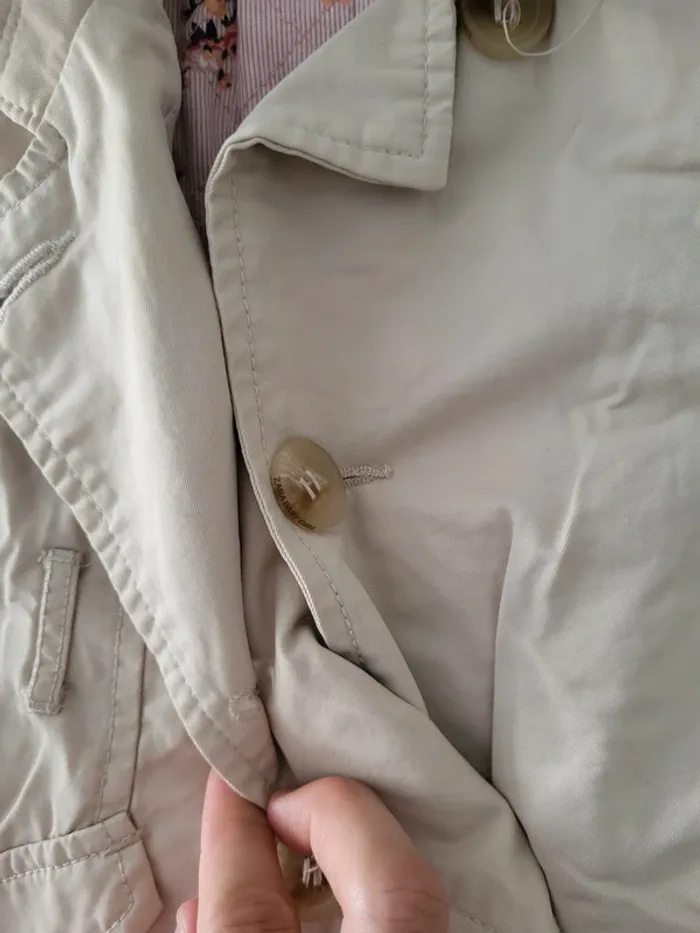 Parka trench Zara. 24mois - photo numéro 3