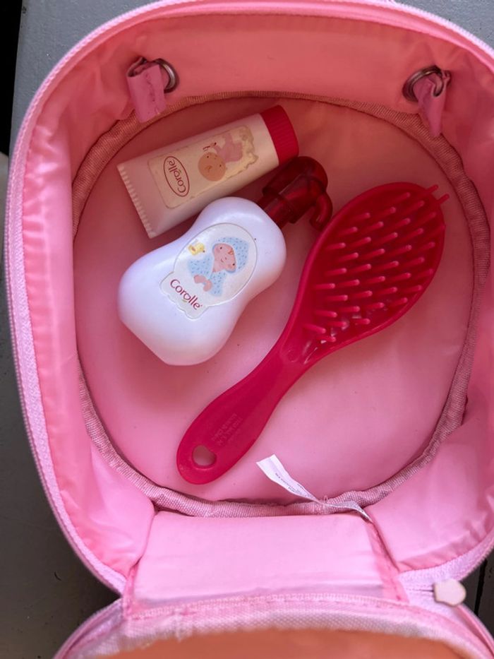 Poupon Corolle avec sacoche et accesoires - photo numéro 4