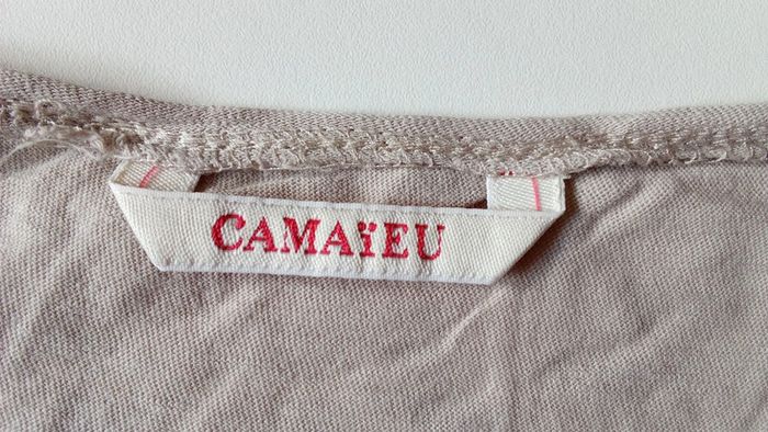 T-shirt Camaïeu taille 1 - photo numéro 5
