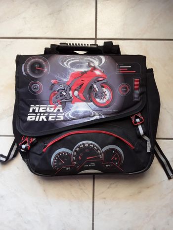 Chariot moto réfléchissant Mega Bikes