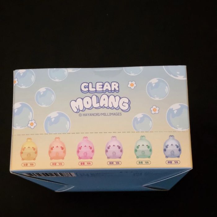 Molang Clear Edition – 6 Mystery Boxes | Lot 6 / Set 6 / Caja 6 / Conf. 6 / 6er Set / Caixa 6 - photo numéro 2