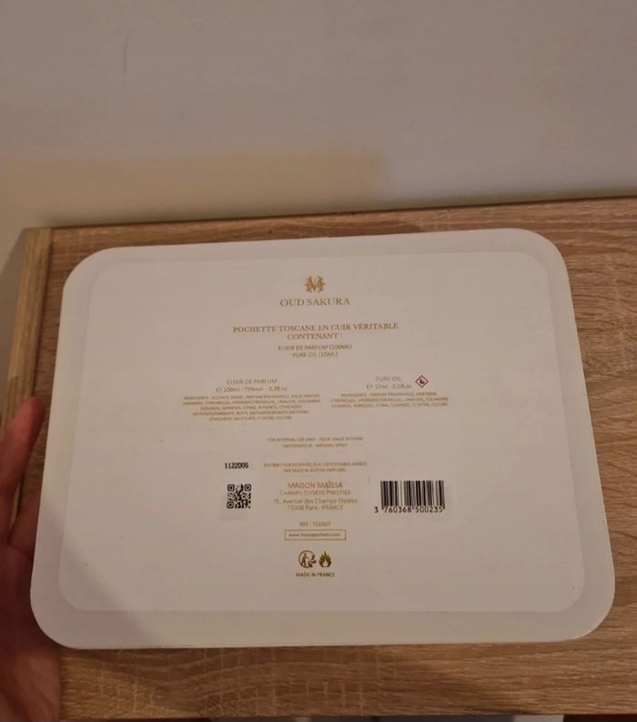Coffret Maison Maïssa Oud Sakura - photo numéro 2