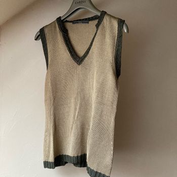 Pull léger sans manches Caroll