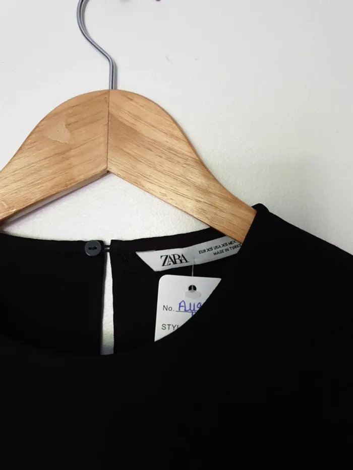Blouse élégante inspiration péplum A1193 - photo numéro 3