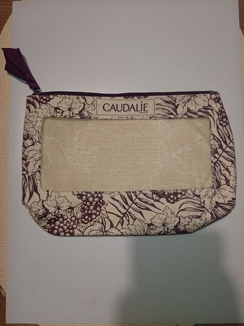 Pochette à motif violette