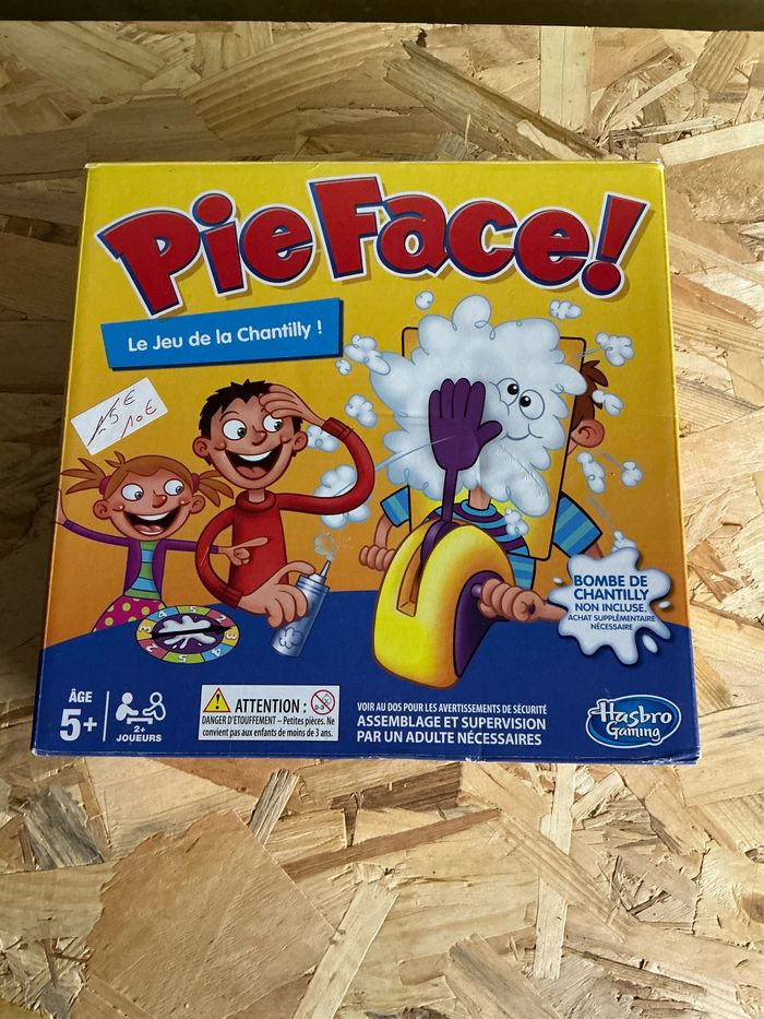 Jeu pie face