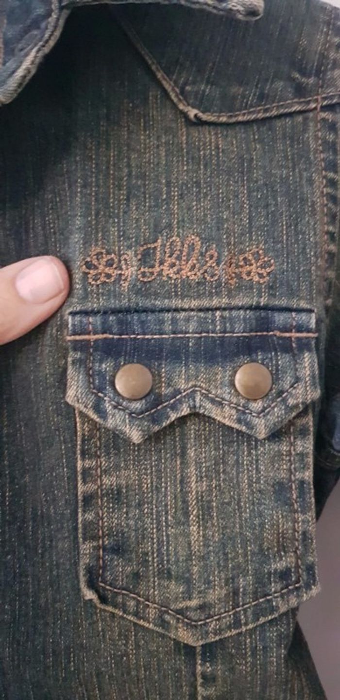 Chemise manches longues ou veste en jean - 6 ans - photo numéro 2