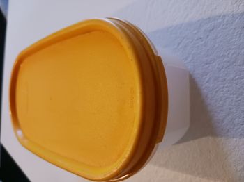 boite modulaire 500 ml couvercle jaune Tupperware