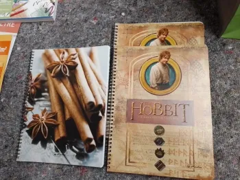 Lot de 3 cahiers de 70 feuilles perforées A4