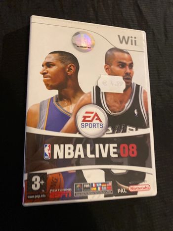 NBA live 08 wii