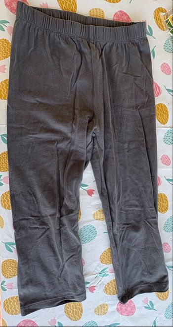 Legging capri gris foncé 128