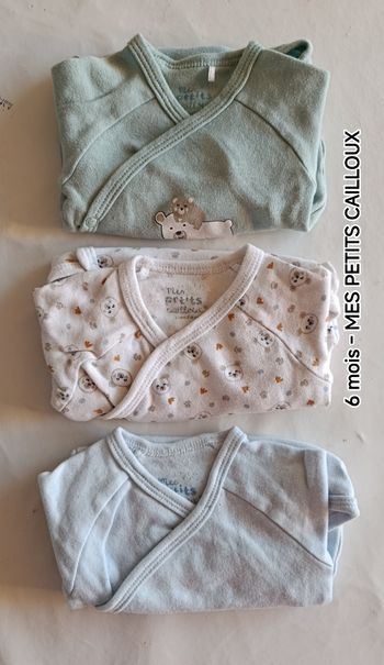 Lot bodies ML (6 mois)
