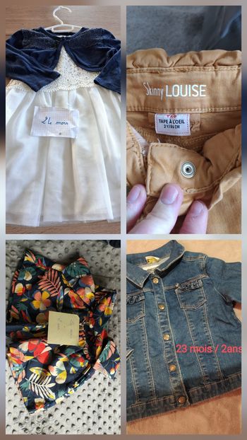 Lot vêtements 24 mois