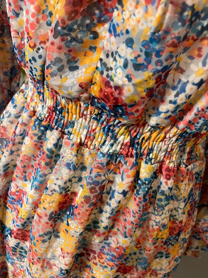 Robe fleurie Zara 36 - photo numéro 9