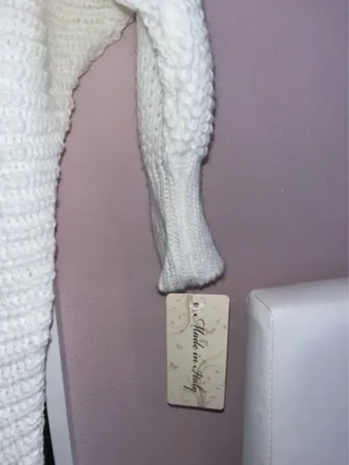 Pull blanc - Taille unique neuf avec étiquette - photo numéro 3